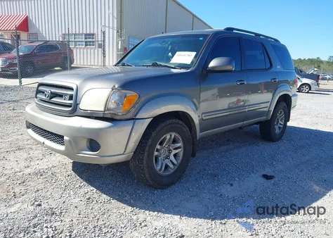 2004 Toyota Sequoia Sr5 V8 from USA, damaged, VIN 5TDZT34A44S226466